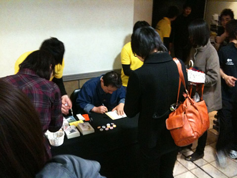 サイン会の様子